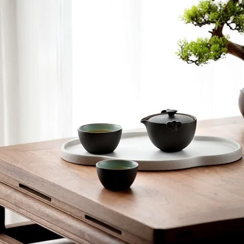 Wanqian Tang Portable Travel Ceramic Tea Set