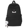Large Capacity Junior High School Student Schoolbag Black Cat Women's Backpack Class Book Bag