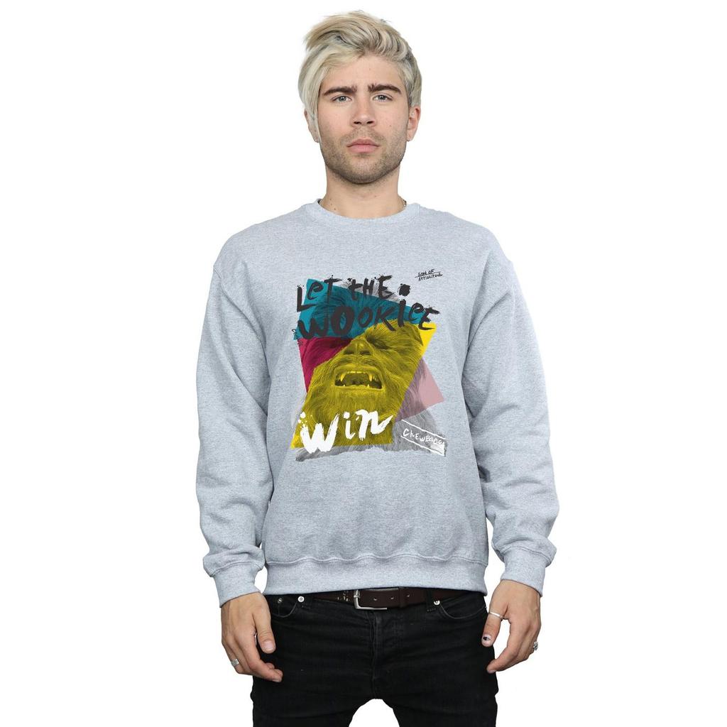 Star Wars Mens Let The Wookiee Win Sweatshirt