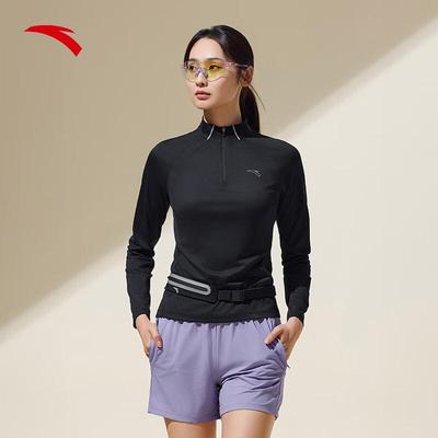 Women's Half-Zip Long-Sleeve Sports Top