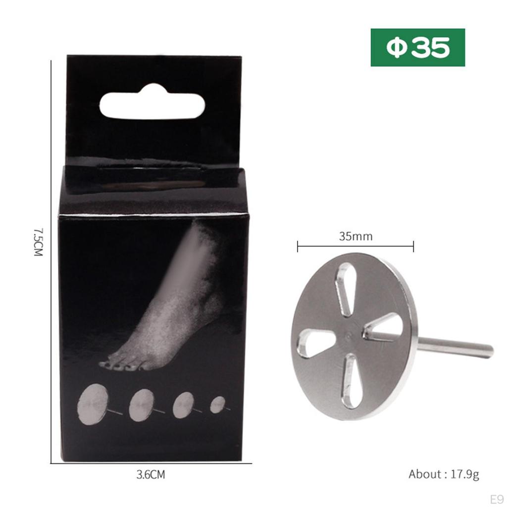 Metal Disc, Grinding Accessory Replacement for Electric Sharp Square Nails