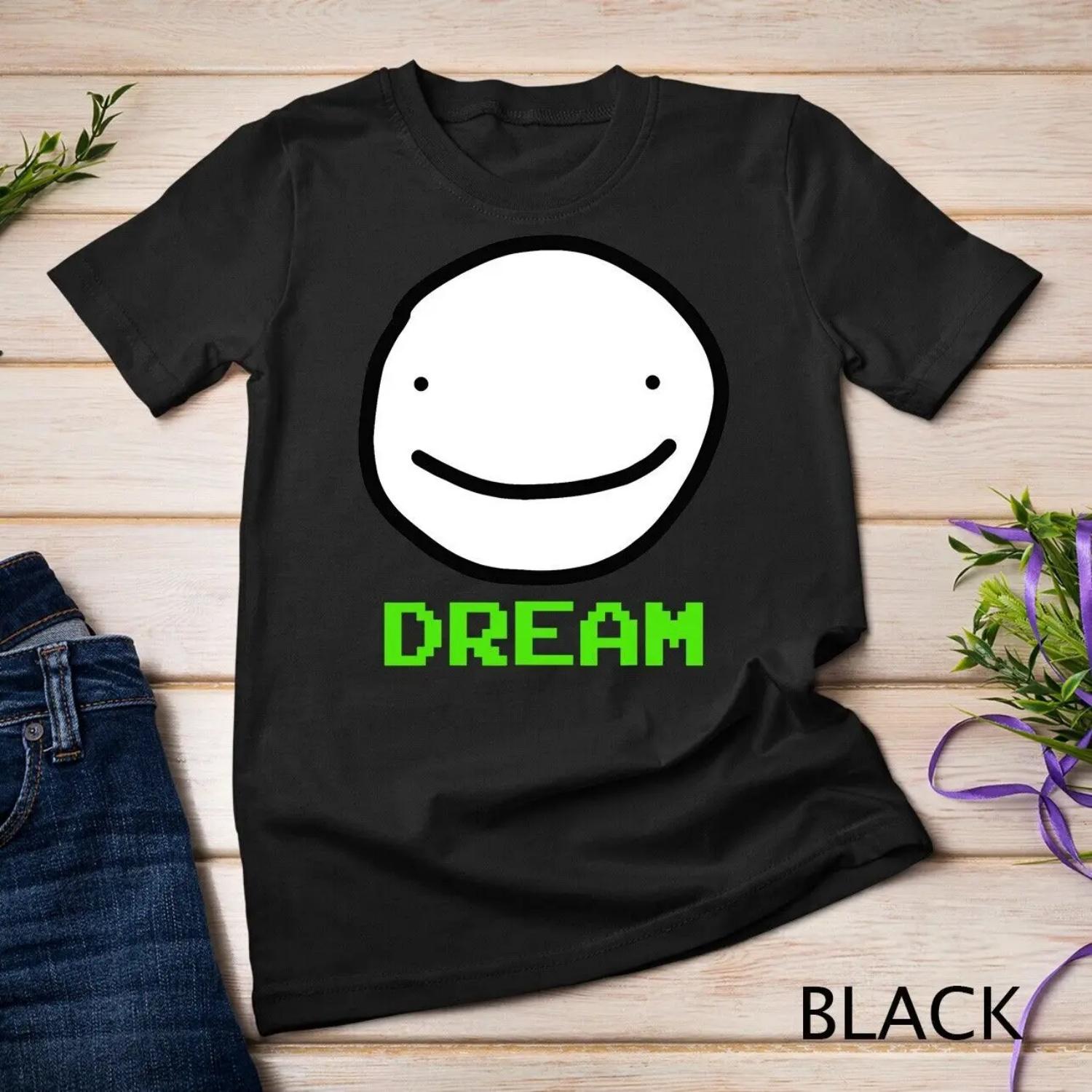 

Dream Merch SMP Cosplay Play Gamers Vintage Design For Fans T shirt XXXXXL чорний