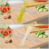 4 Holes Spaghetti Measurer Stainless Steel S Shaped Pasta Measuring Scale Portable Easy Clearing Spaghetti Measuring Tool