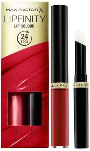 MAX FACTOR LIPFINITY LIPSTICK Long-lasting lipstick - 125 SO GLAMOROUS 2.3ml + 1.9g