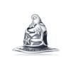 Inlaid Zircon Charm Beads S925 Sterling Silver Color Love Heart Snake Dangle Fit Original  Bracelet Charms Pendant Jewelry