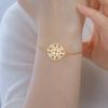 Dawapara Assyrian Star Bracelet Ancient Sumerian Sun Symbol Star of Shamash Charm Stainless Steel  Mesopotamian Jewelry