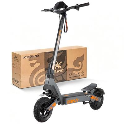 Elektroroller Kukirin G2 10-Zoll-Reifen 800W Motor Faltbarer Elektroroller für Erwachsene 48V 15,6AH LCD-Anzeige Max. Belastung 120 kg
