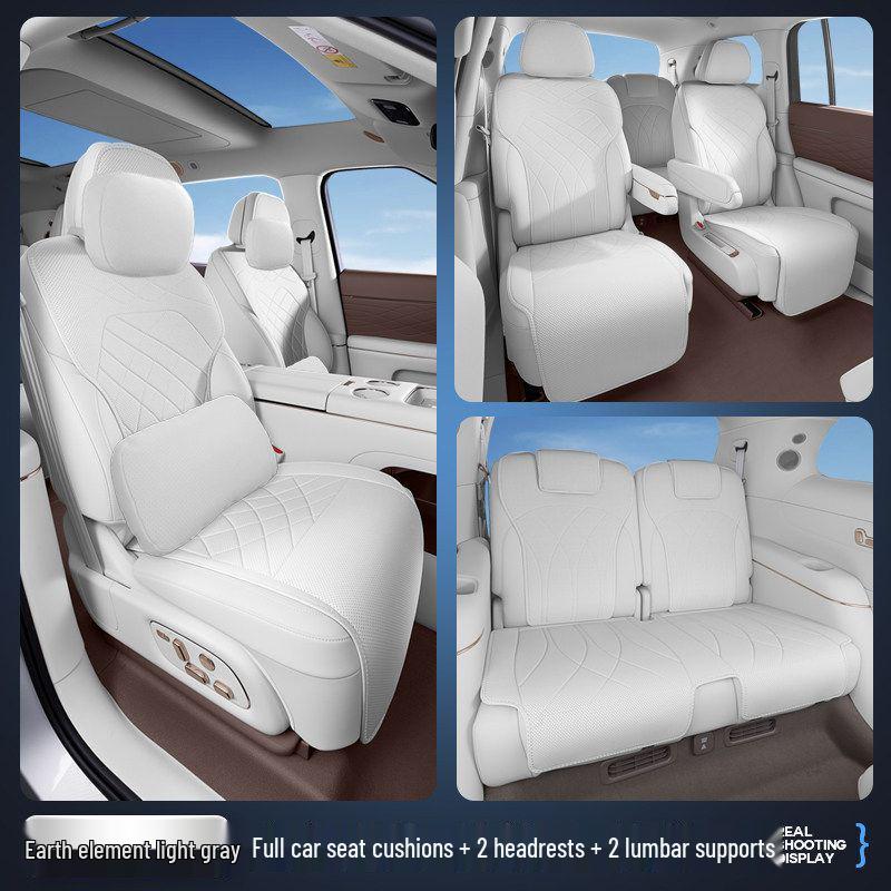 Universal All-Season Seat Cushion for ZEEKR LS9 (2026) - New Six-Seater Car Interior Cover