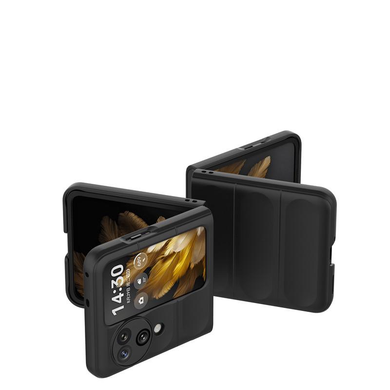 For OPPO Find N3 Flip Case OPPO Find N2 N3 Flip 5G Cover Luxury Matte PC Shockproof Protective Hard Back Cover OPPO Find N3 Flip