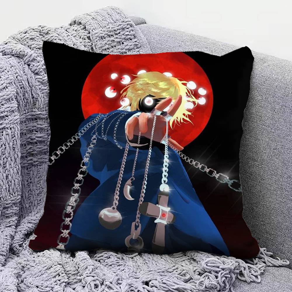Curarpikt Hunter X Hunter HXH  Pillow Covers Home Sofa Cushion Covers and Aecorative Custom