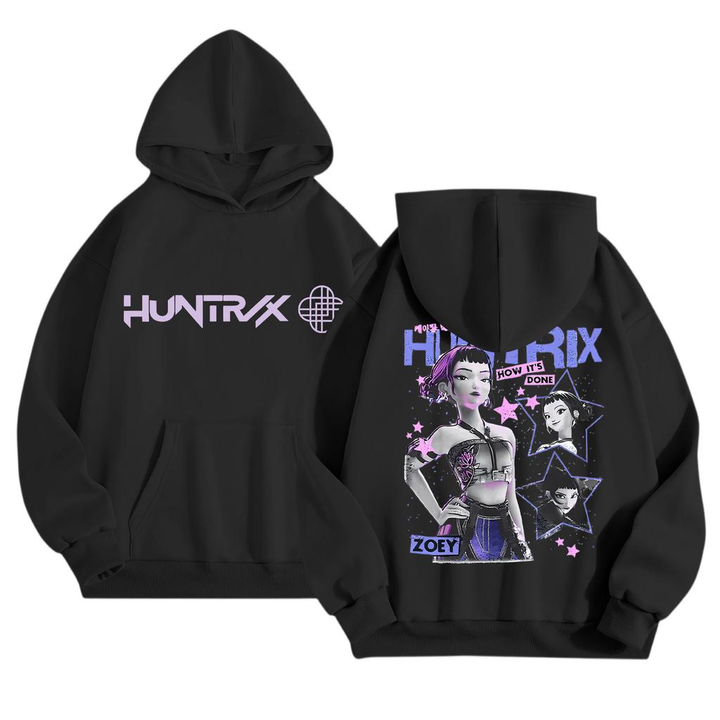 Children's Long-sleeved Loose Pullover Fashionable Hooded Sweatshirt