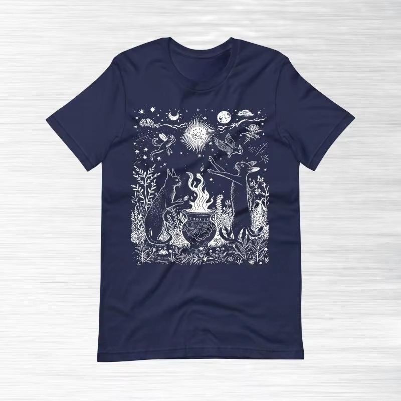 

2025 Новая повседневная футболка с коротким рукавом с принтом, хлопок, стандартный крой, круглый вырез, дышащая, свободная, унисекс, мужская, женская одежда, Fortnite 3XL