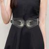 Girls  Waist Belt for Daily Costume Carved Jewelry Waist Body Jewelry for Party Jeans Belt Cowboy Chain
