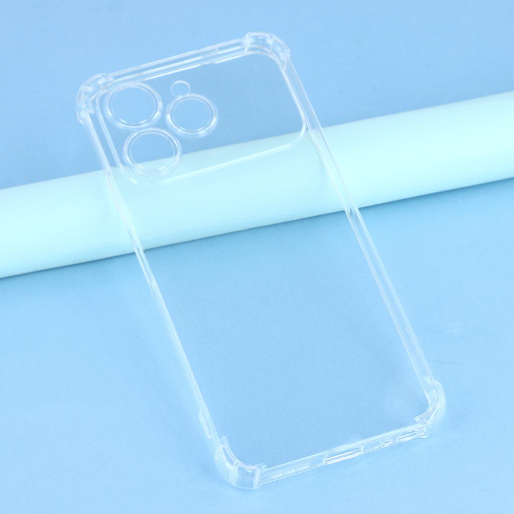 For TECNO Spark 40 4G Case Reinforced Four Corner Anti-Drop Clear TPU Phone Cover