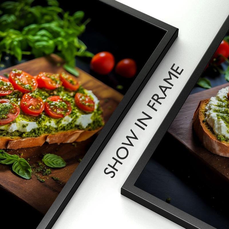 Food Kitchen Poster Printing Meat Burger Pizza Canvas Painting Restaurant Decoration Wall Art Picture Home Decor Frameless Gifts