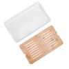 Water Storage Drainage Chinese Tea Tray Rectangular Shape Water Storage Tray  For Home Office