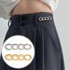 1/2Pcs Women's Clothing Brooch Set Smooth Chain Brooches for Women Lapel Pin Tightening Waist Pin Waist Buckle Diy Accessories