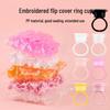 Eyelash & Eyebrow Tattoo Pigment Ring Cup with Flip-top (50-Pack)