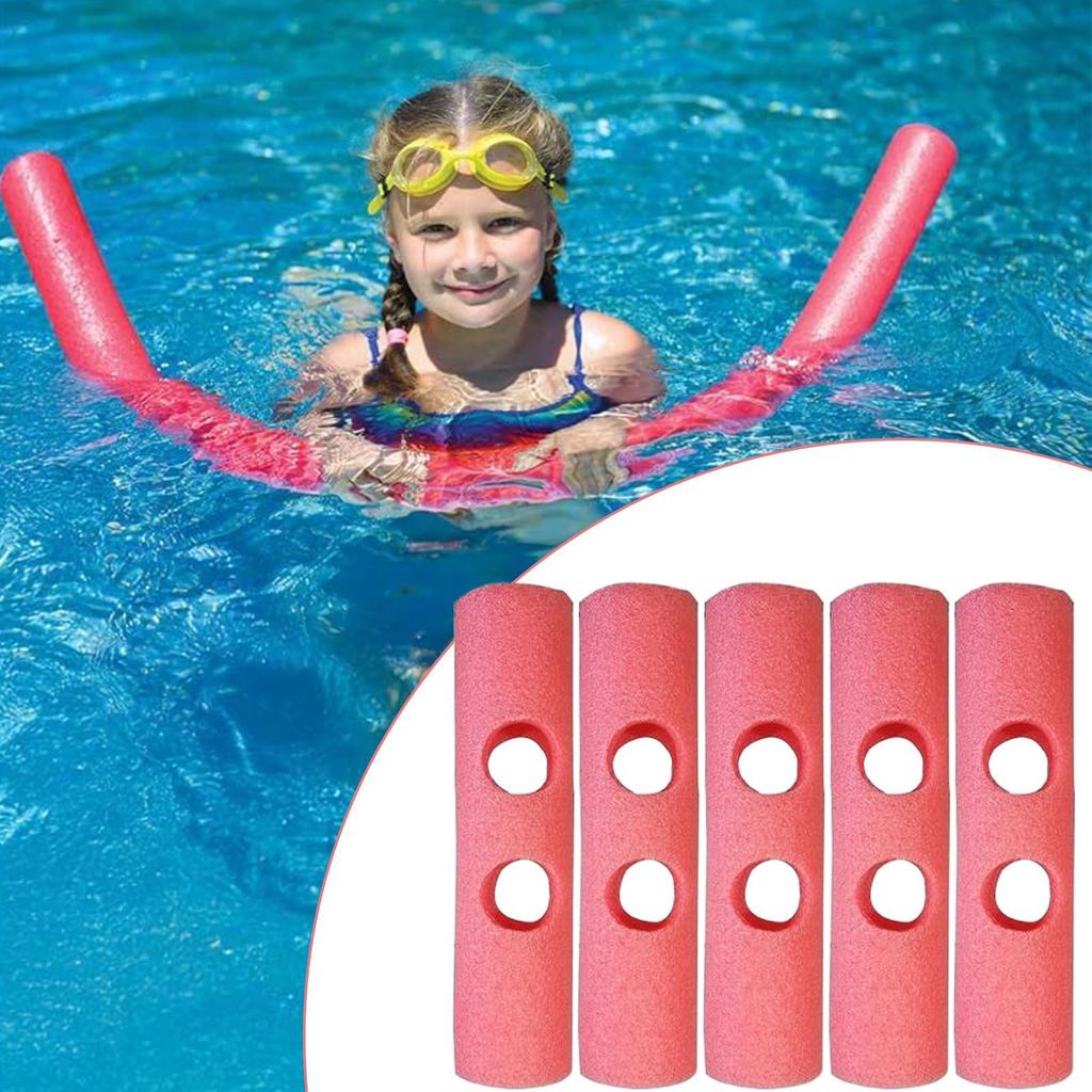 Swimming Noodle Floating Connector 5 Pieces Pool Attachments Outdoor Games for Youth Friends Home Girls Boys Family Teens Garden