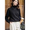 Mokana Women's High-Neck Long Sleeve Knit Sweater MKNJD3041