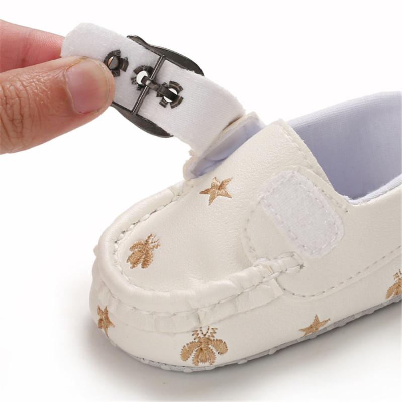 Baby Toddler Shoes British Style Small Leather Shoes for 3-12 Months Baby