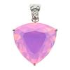 925 Sterling Silver 76.9 Ct A Grade Opal Multicolor CERTIFIED Gems Pendant AI-75-NS