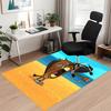 Zig & Sharko Printed Carpetrugfor Office Chair Living Room Bedroom Kitchen Room Decor Gifts