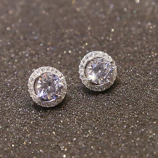 Durable Earrings Easy Matching Women Screw Back