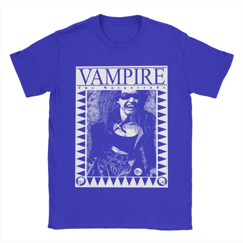 Men Vampire the Masquerade T Shirts Cotton Tops Summer Y2K Basic ShortSleeved TShirt O Neck Harajuku Casual Tee Shirt