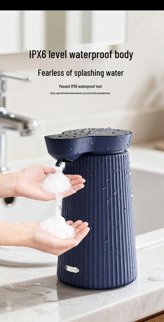 Rechargeable Automatic Foaming Hand Sanitizer Dispenser for Kitchen Countertops