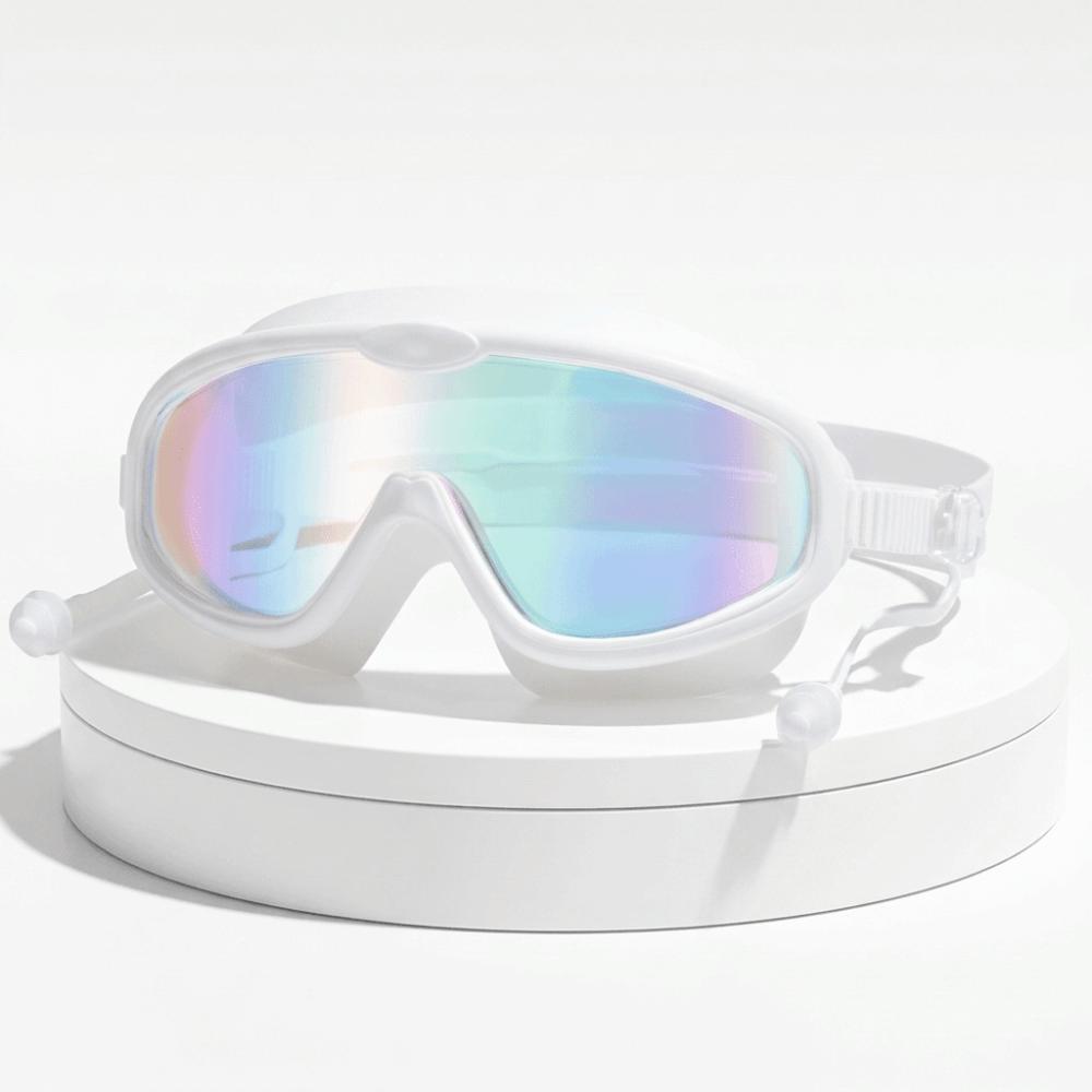 Wide View Big Frame Swim Goggles Anti-Fog Large Frame Swim Goggles Swimming Goggles Swimming