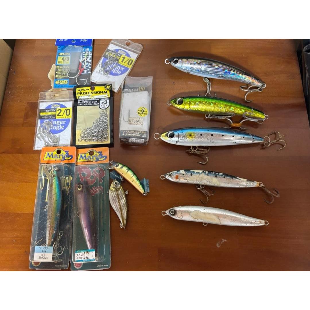 Used Lure set Maria Shimano and others