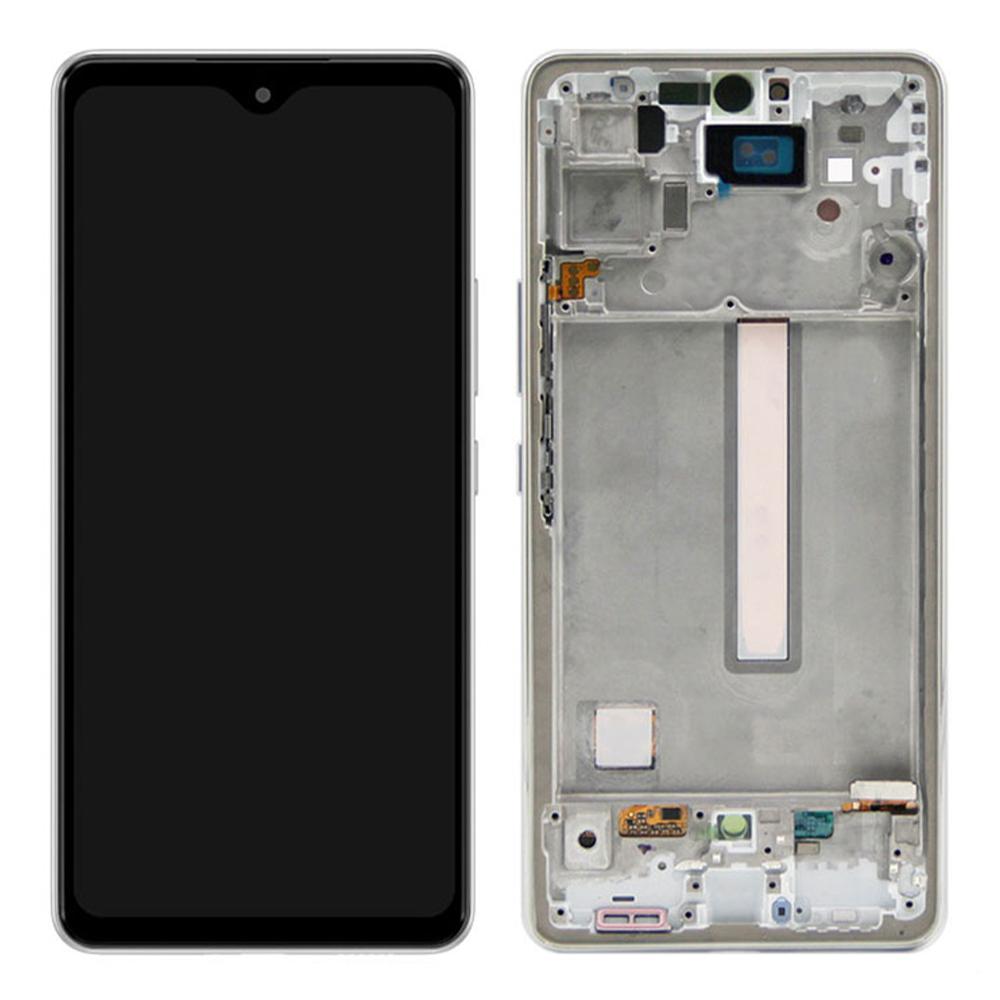 For Samsung Galaxy A53 5G A536 OEM Grade S AMOLED Screen and Digitizer Assembly+Frame Part (without Logo)