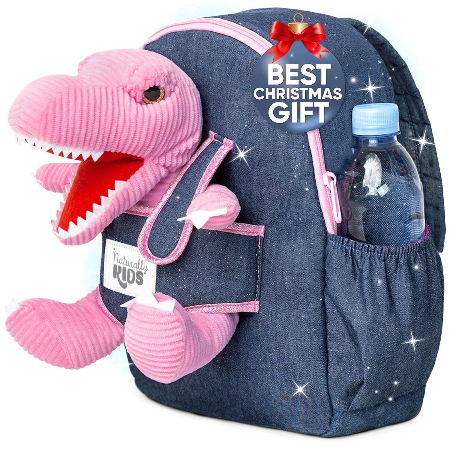 

Dinosaur Toy for Ages Birthday Gift for Plush Dinosaur 06 Medium Pink Daypack Backpack Kids, 3-5, 3-Year-Old Boys, Backpack, — T-Rex, M, розовый