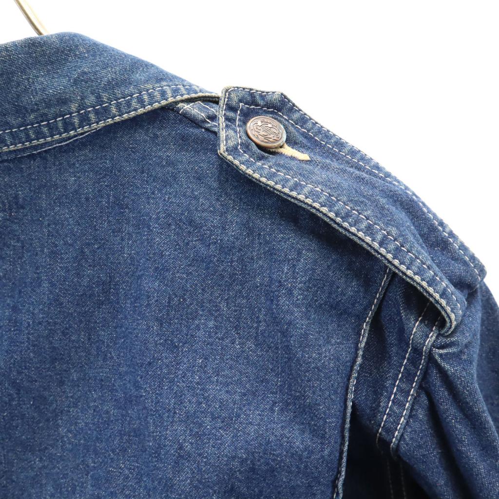 Made In Japan Denim Jacket Wash Blue Jeans Women Used