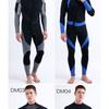 3mm Neoprene Full Wetsuit Men - Warm Long Sleeve Dive Suit Surfing Snorkeling Cold Water Swimming