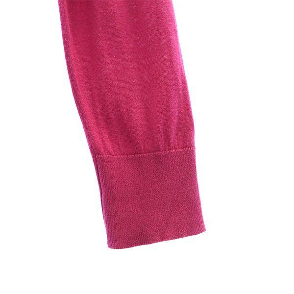 JOHN SMEDLEY Long sleeve knit cardigan S pink Women Used