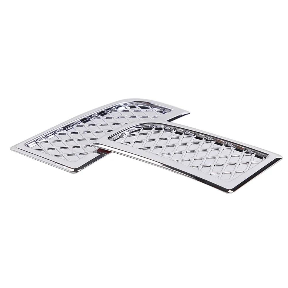 Perfect Match For The Car Car Chrome Headlight Eyelid Chrome Eyelid Cover Plastic Material Stable Characteristics