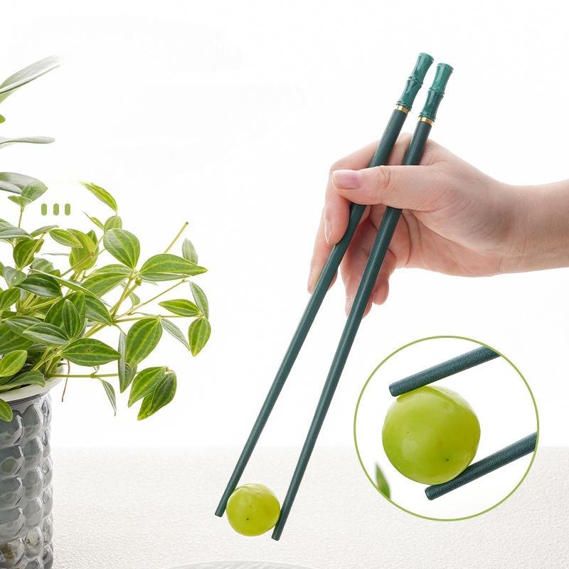 Alloy Chopsticks Household Anti-slip and Anti-mold Kitchen Tableware High-temperature Resistant Antibacterial High-end Chopstick