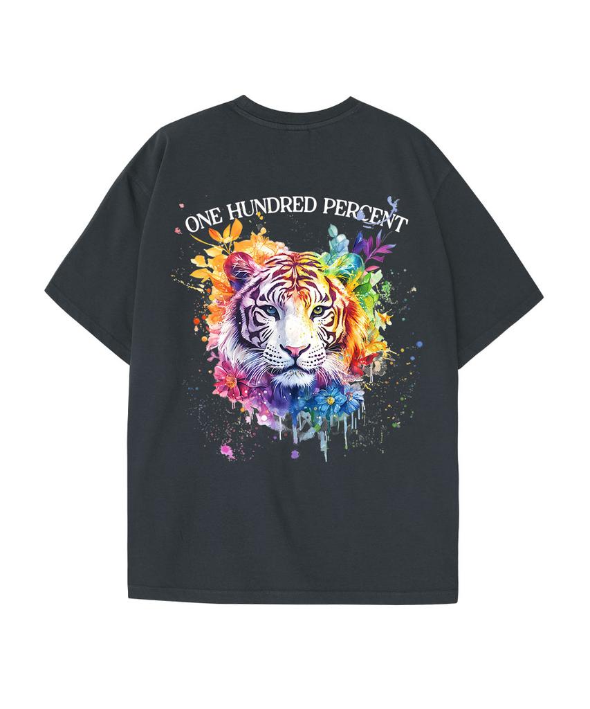 OHP Ohpxharmonia Bcolorful Tiger Pigment Short Sleeve Tee
