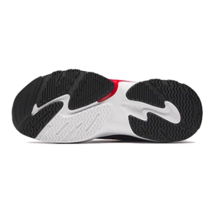 Anta Fashionable Versatile Non-Slip Wear-Resistant Low-Top Casual Shoes Kids Sneakers Black Red 312438808-7