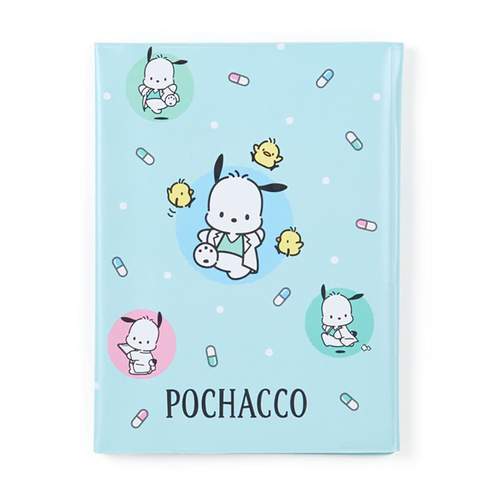 

Sanrio Pochacco Poly Медикаментозный блокнот Экзаменационный футляр для карточек Емкость для хранения 708071 &