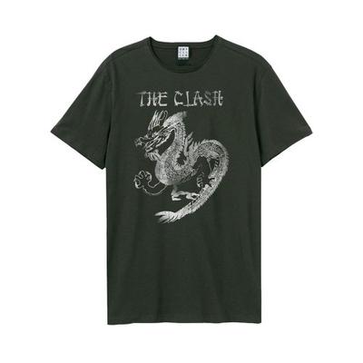 Amplified Unisex Adult New Dragon The Clash T-Shirt