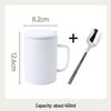 Simple White Ceramic Mug