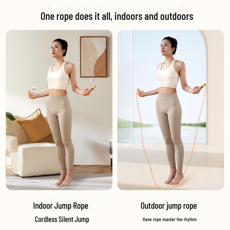 Hezheng Adjustable Counting Jump Rope (2-Pack)