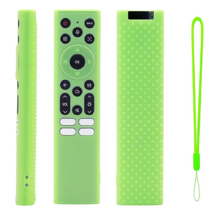 

Protective Silicone Case For ERF6A82 TV Remote Guard Cover Against Damage Comfortable Handling User Friendly Design светло-зеленый