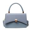 Fresh and simple women's texture 2025 summer new casual temperament splicing single shoulder crossbody portable small square bag bar