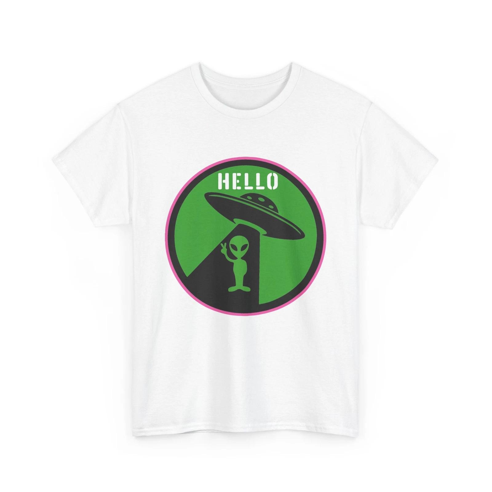 

UFO Galaxy Shirt | Alien Graphic Tee for Sci-Fi and Space Fans - Hello 2XL