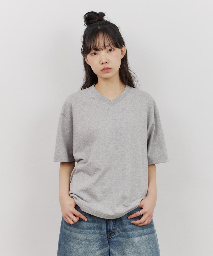 URBANSTOFF Essential V-Neck Tee (Melange)