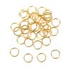 100 pezzi Acciaio Inossidabile PVD Anellini Aperti Lotto 3 4 5 6 7 8 10 mm Anelli Spaccati Connettori Per Bracciale Collana Fai da Te Creazione Gioielli